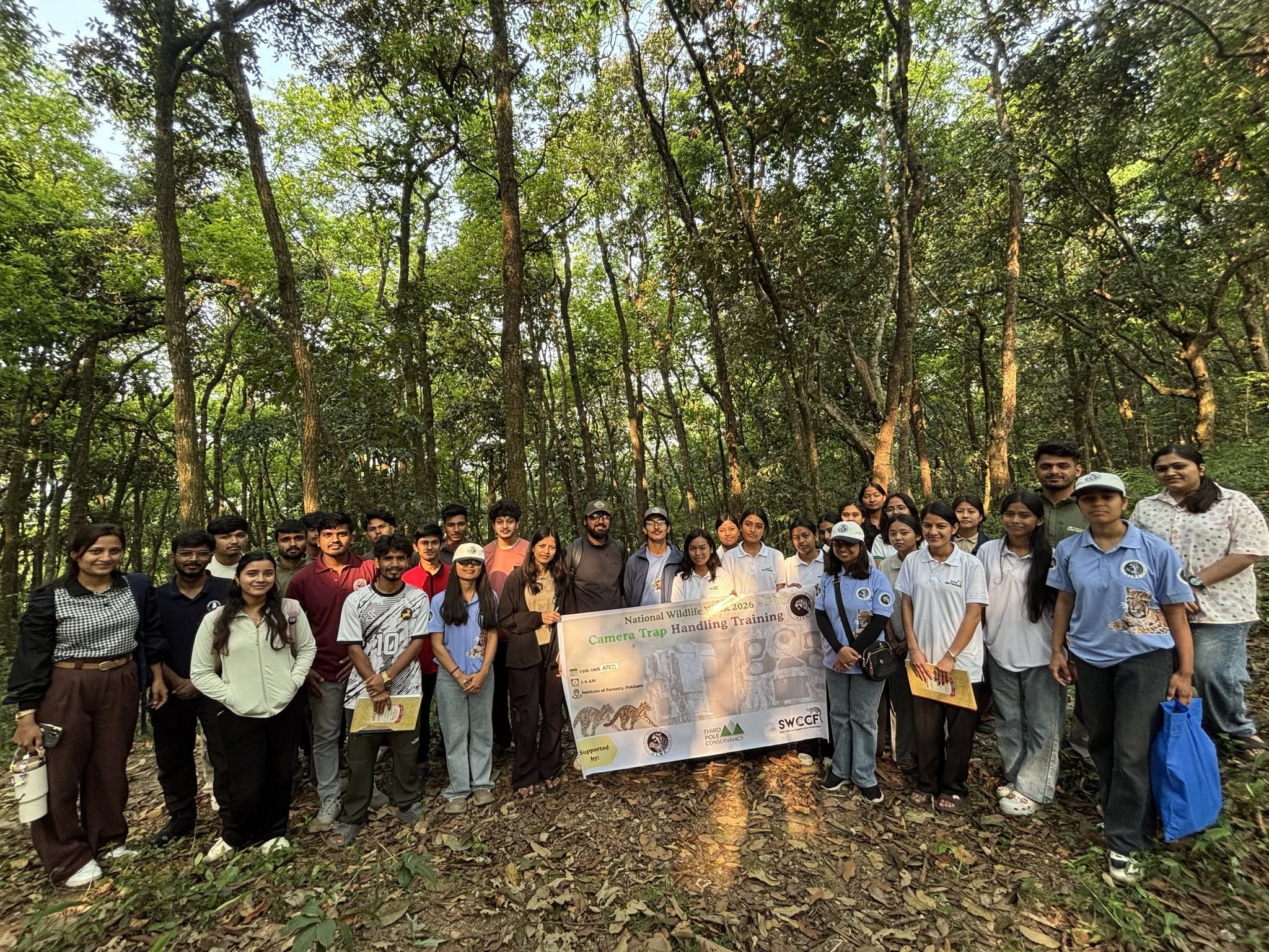 Camera Trap Handling Training during Wildlife Week